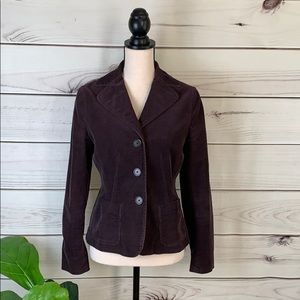 💥ANN TAYLOR petites CORDUROY BLAZER